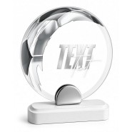 Skleněná trofej CR242075M01 | Fotbal