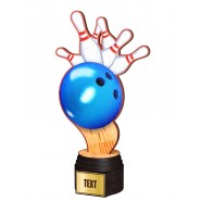 Dřevěná trofej ACTCW003 | Bowling