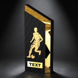 Dřevěná trofej WM001M01 | Fotbal