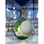 Kovová medaile MDM03M39 | Golf