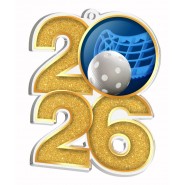 Akrylátová medaile MDA2026M20 | Florbal