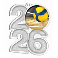 Akrylátová medaile MDA2026M23 | Volejbal