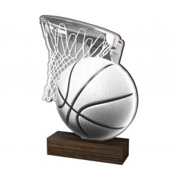 Dřevěná plaketa WF020 | Basketball