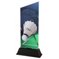 Akrylátová trofej CAS0132 | Badminton