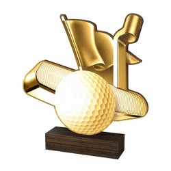 Dřevěná plaketa WF227 | Golf