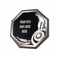 Dřevěná plaketa HEXM31 | Lukostřelba