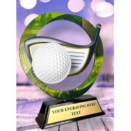 Kovová trofej SAM02M06 | Golf