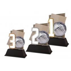 Akrylátová trofej NCUF001M15 | Petanque