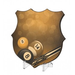 Plaketa WPPR002M18 | Billiard