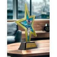 Akrylátová trofej STAR002M12 | Plavání