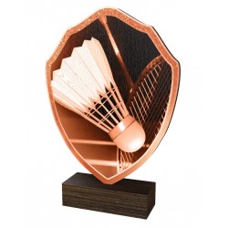 Dřevěná plaketa TFRW351 | Badminton
