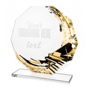 Skleněná trofej CR2024301M48 | Hudba