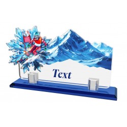 Akrylátová trofej APLAG26M02 | Sjezdové lyžování