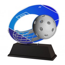 Akrylátová trofej ACLC2102M13 | Florbal