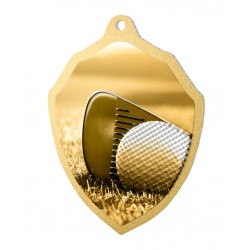Kovová medaile MDMR02M11 | Golf