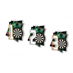 Akrylátová medaile MDAF0017M26 | Šipky