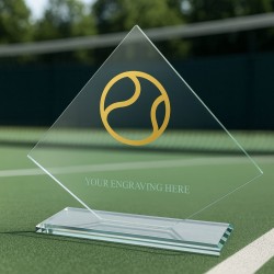 Skleněná trofej CRM202405M04 | Tenis