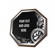 Dřevěná plaketa HEXM48 | Kynologie