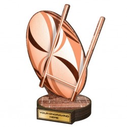 Dřevěná plaketa RWR139 | Rugby