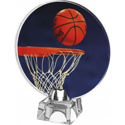 Skleněná trofej CR4043M23 | Basketball