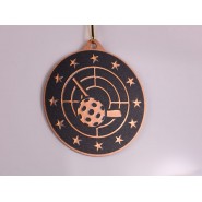 Kovová medaile MDM05M19 | Florbal