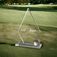 Skleněná trofej CRG202404 | Golf