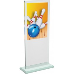 Skleněná trofej CRT20001M3 | Bowling