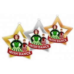 Akrylátová medaile MDASTARM43 | Tanec