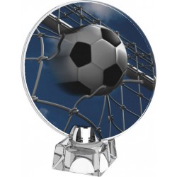 Skleněná trofej CR4043M1 | Fotbal