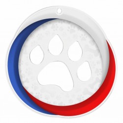 Akrylátová medaile MDAC0010M40 | Kynologie