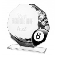 Skleněná trofej CR2024301M06 | Billiard