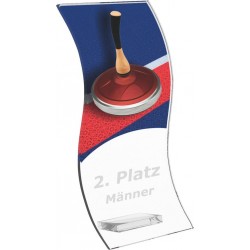 Skleněná trofej CR4142M18 | Eisstock