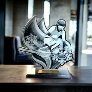 Akrylátová trofej AWF M72 | Sjezdové lyžování