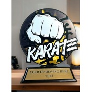 Akrylátová trofej FABM26 | Bojová umění