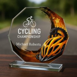 Skleněná trofej CR2024301M23 | Cyklistika