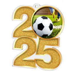 Akrylátová medaile MDA2025M05 | Fotbal