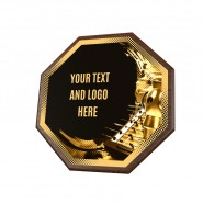 Dřevěná plaketa HEXM29 | Stolní fotbal