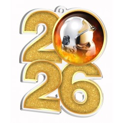 Akrylátová medaile MDA2026M01 | Hasiči