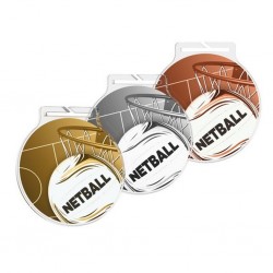 Akrylátová medaile MDAR60M17 | Netball