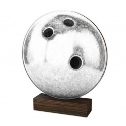 Dřevěná plaketa WF264 | Bowling