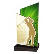 Dřevěná plaketa WPLA405 | Golf
