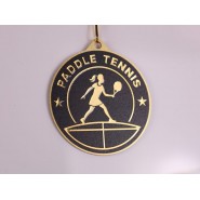 Kovová medaile MDM05M49 | Padel