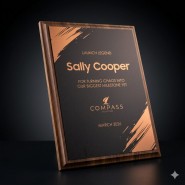 Dřevěná plaketa WD1M01 | Univerzální