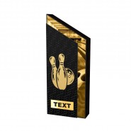 Dřevěná trofej WM001M20 | Bowling