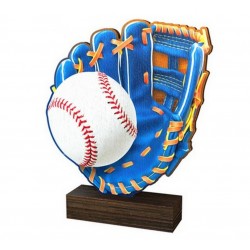 Dřevěná plaketa WF026 | Baseball