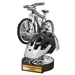 Dřevěná plaketa RWR162 | Cyklistika