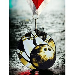 Akrylátová medaile MDARBL M05 | Bowling