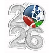 Akrylátová medaile MDA2026M26 | Americký fotbal