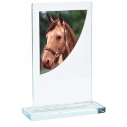 Skleněná trofej CR3061M15 | Jezdectví