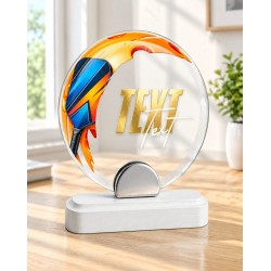 Skleněná trofej CR242075M19 | Pickleball